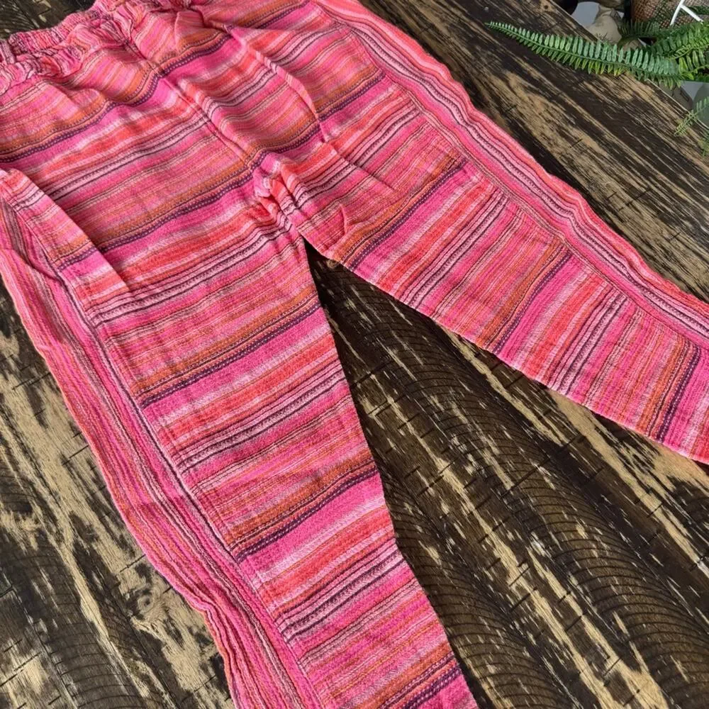 Free People - Stripe Boho Pants – Size XSMALL (Runs Big)